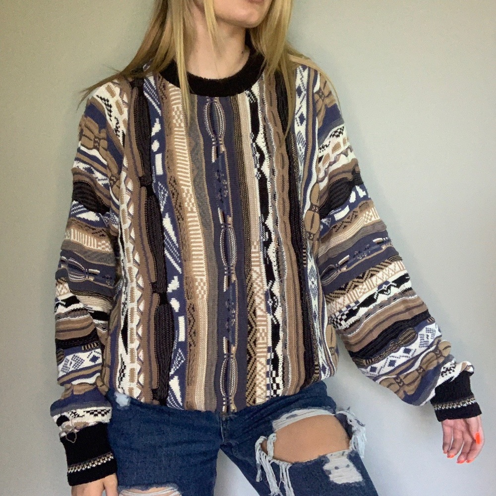 VINTAGE PATTERNED SWEATER